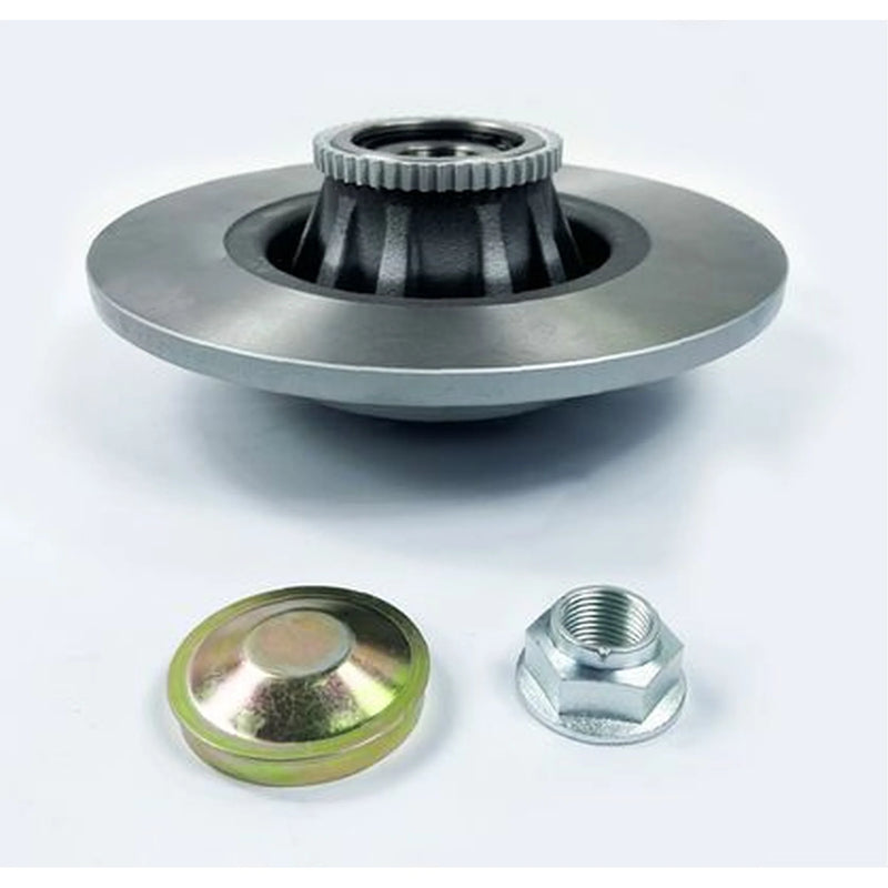 Juratek 2 x Solid Rear Brake Discs VAU111C-x2