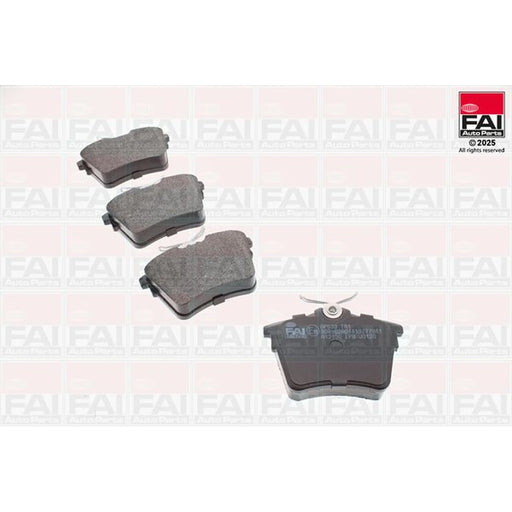 FAI Rear Brake Pad Set BP633
