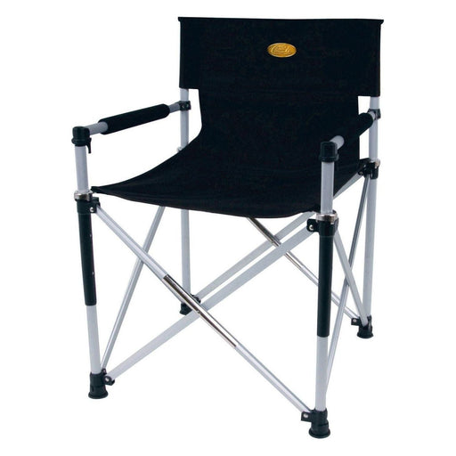 Reimo Toscana Luxus Folding Chair Black 910971 - Camp 4 - Van Life Living