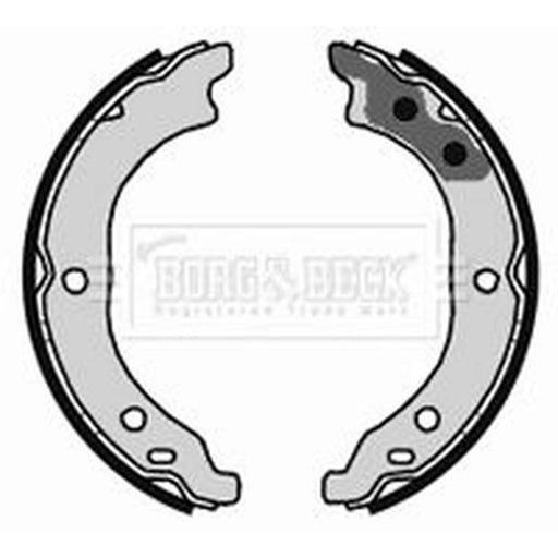 Borg & Beck Parking Brake Shoe Set BBS6388