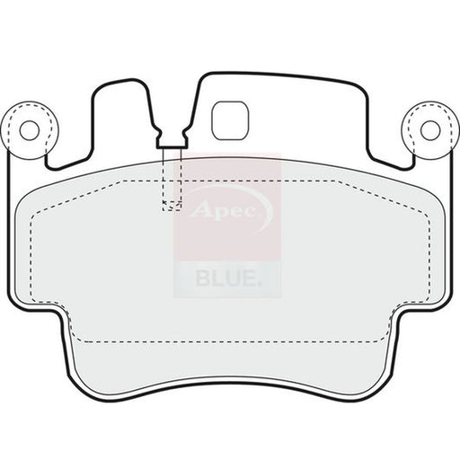 Apec Front Brake Pad Set PD3587