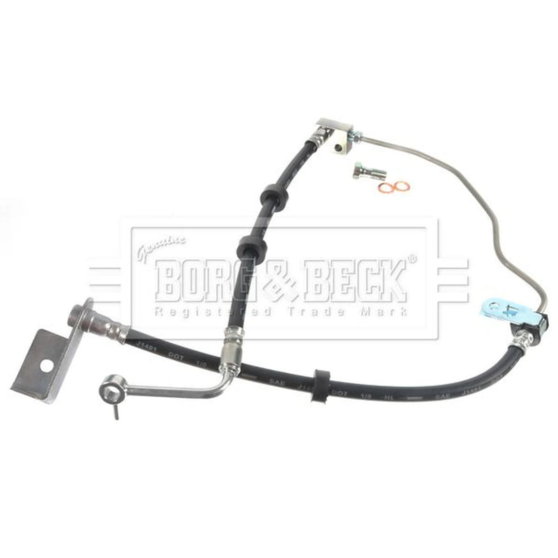 Borg & Beck Brake Hydraulic Hose Line Rear Left BBH8741