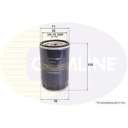 Comline Engine Oil Filter EOF062
