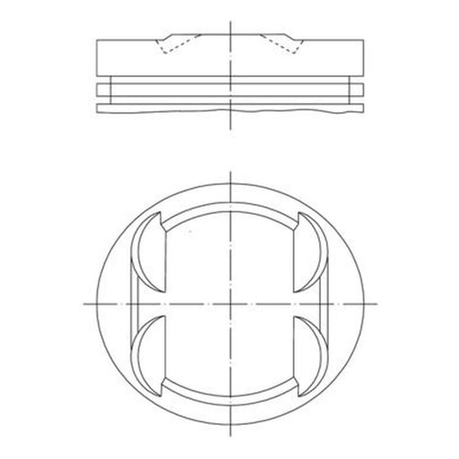 Mahle Piston Cylinder Bore = 96mm 002 65 00