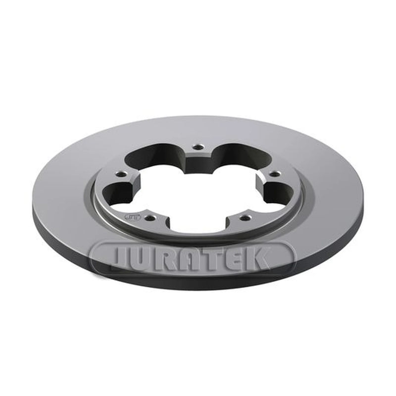 Juratek 2 x Solid Rear Brake Discs FOR187-x2