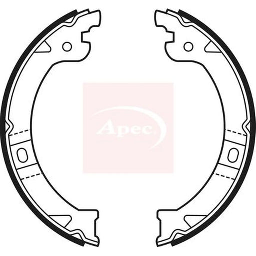 Apec Parking Brake Shoe Set SHU683