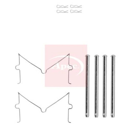 Apec Brake Pad Accessory Fitting Kit Front KIT1580