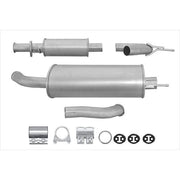 Hella End Silencer Rear 8LD 366 027-631
