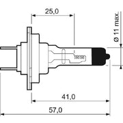 Valeo H7 Bulb Cardboard Essential 032009 032009