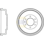 NAPA Brake Drum Assembly Rear NDR1013