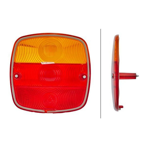 Hella Tail Light Assembly Lens Right Rear 9EL 119 614-031