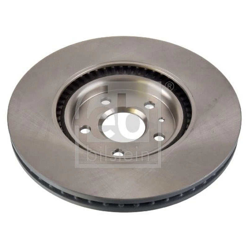 Febi 2 x Front Brake Discs 106348-x2
