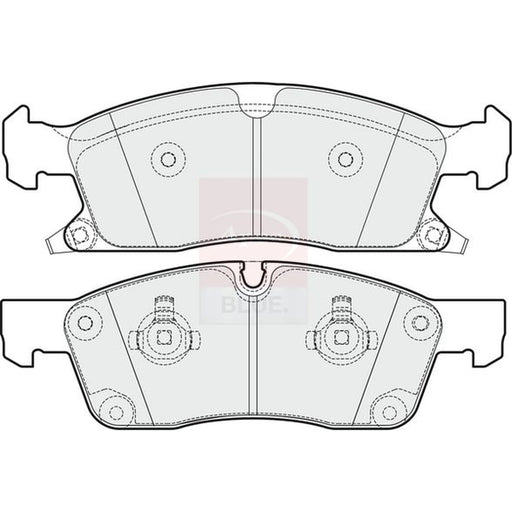 Apec Front Brake Pad Set PD3830