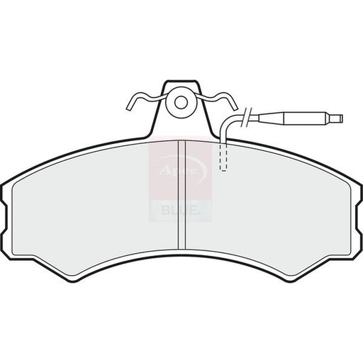 Apec Front Brake Pad Set PD4287