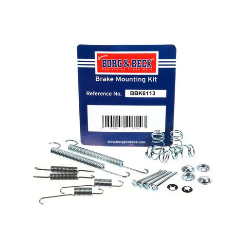 Borg & Beck Brake Shoe Accessory Kit Rear BBK6113