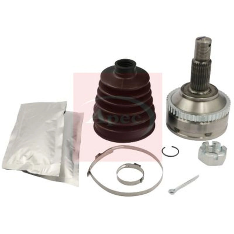 Apec CV Axle Shaft Assembly Wheel Side ACV1100
