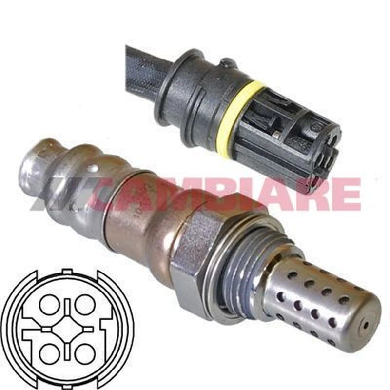 Cambiare O2 Lambda Oxygen Sensor after catalytic converter VE381255