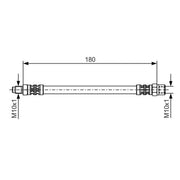 Bosch Brake Hydraulic Hose Line outer 1 987 476 302