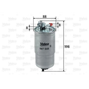 Valeo Fuel Filter Element 587548