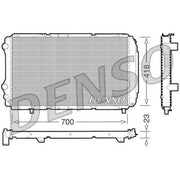Denso Engine Radiator DRM09077
