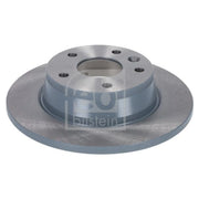 Febi 2 x Solid Rear Brake Discs 193001-x2