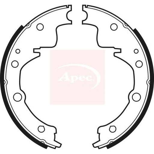 Apec Brake Shoe Set Axle Kit SHU383