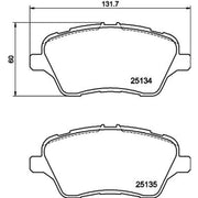 Mintex Front Brake Pad Set MDB3322
