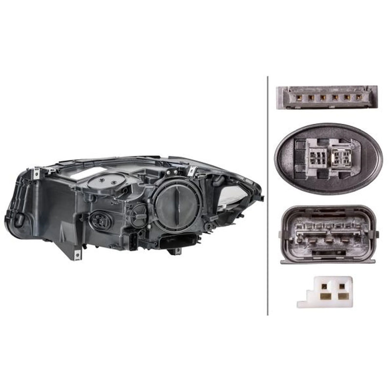 Hella Headlight Headlamp LED Right 1LL 010 131-541