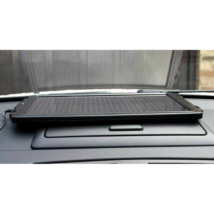 AA 12V Solar Powered Panel Car Caravan Battery EOBD Trickle Charger Maintainer - AA - Van Life Living