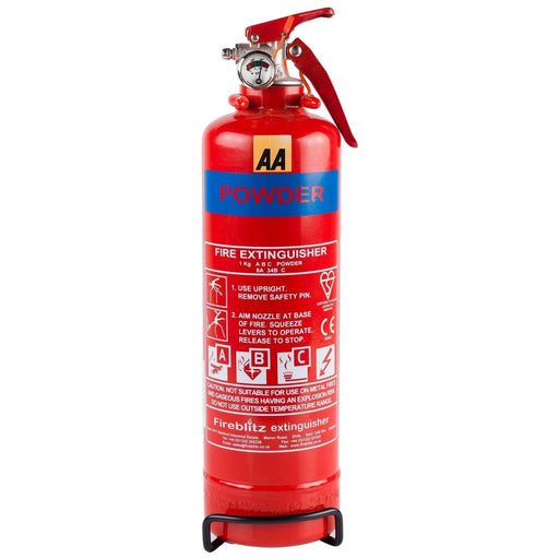 AA 1Kg Dry Powder ABC Fire Extinguisher - AA - Van Life Living