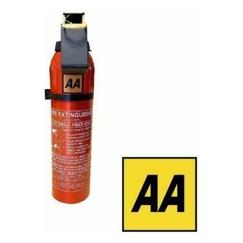 AA Fire Extinguisher Powder Compact Portable Car Home Caravan + Bracket 950g - AA - Van Life Living