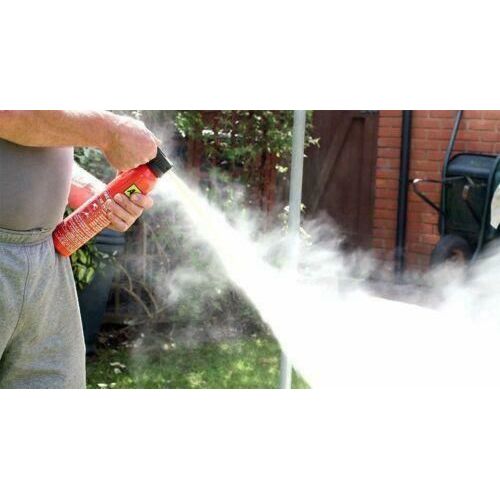 AA Fire Extinguisher Powder Compact Portable Car Home Caravan + Bracket 950g - AA - Van Life Living