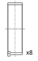 Fai Connecting Rod Bearing BB2054-STD