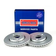 Borg & Beck 2 x Vented Front Brake Discs BBD4640-x2