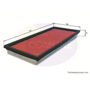 Comline Engine Air Filter CSB12970