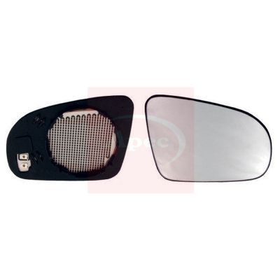 Apec Red Exterior Wing Mirror Glass AMG2036