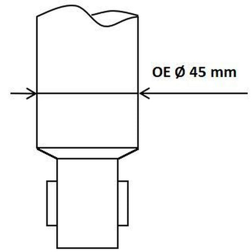 KYB Shock Absorber Damper Strut Rear 3448037