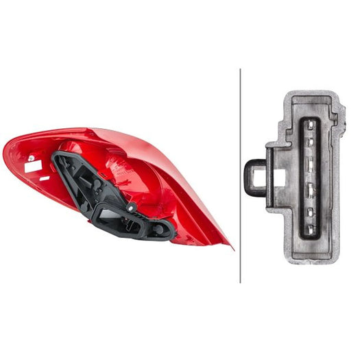 Hella Tail Light / Lamp W5W Right 2VP 354 038-021