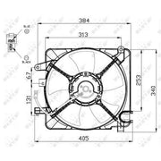 NRF Engine Cooling Fan 47449