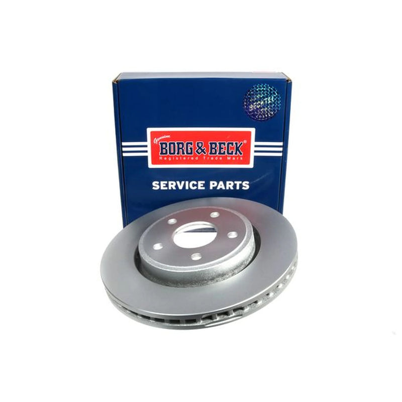 Borg & Beck 2 x Vented Front Brake Discs BBD5908S-x2