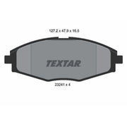 Textar Front Brake Pad Set 2324102