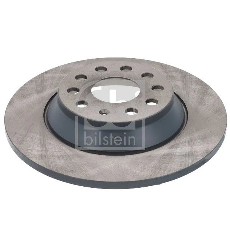 Febi 2 x Solid Rear Brake Discs 104496-x2