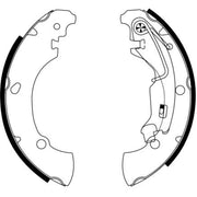 Textar Brake Shoe Set Axle Kit 91061100