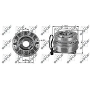 NRF Radiator Fan Clutch 49702