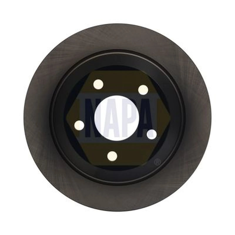 NAPA 2 x Solid Rear Brake Discs NBD5955-x2