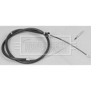 Borg & Beck Handbrake Cable Right Rear BKB2743