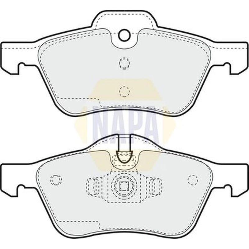 NAPA Front Brake Pad Set NBP1457