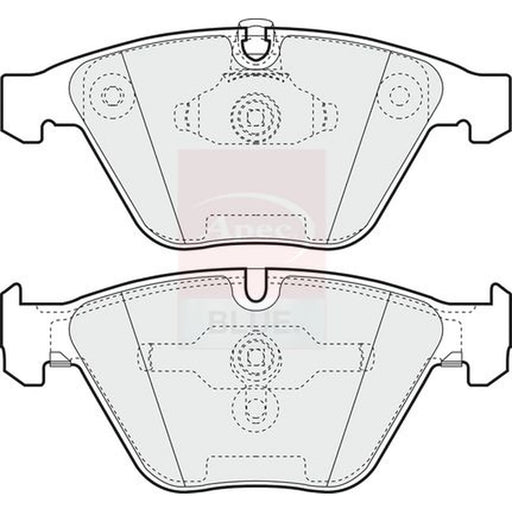 Apec Front Brake Pad Set PD3328