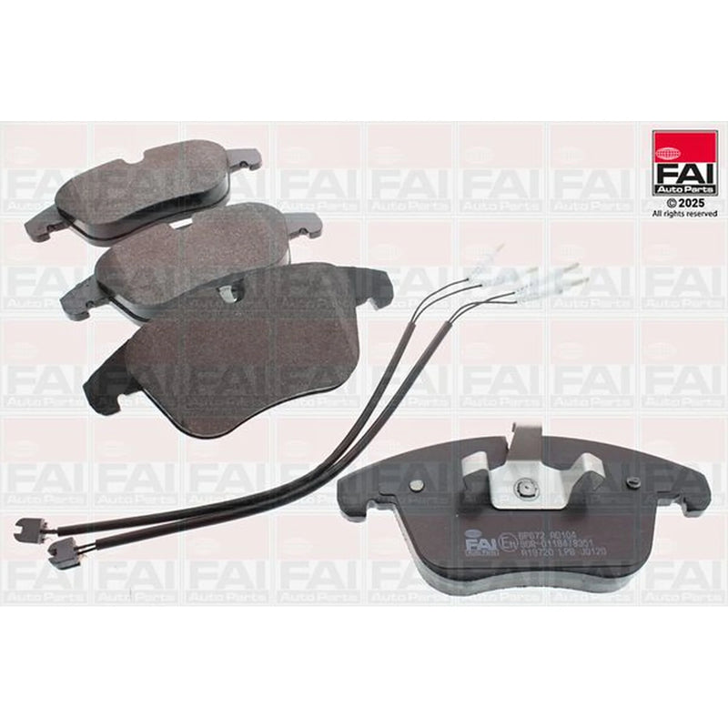 FAI Front Brake Pad Set BP672