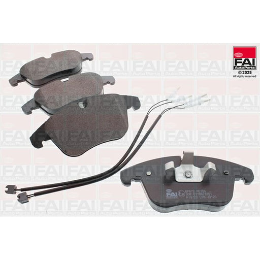 FAI Front Brake Pad Set BP672